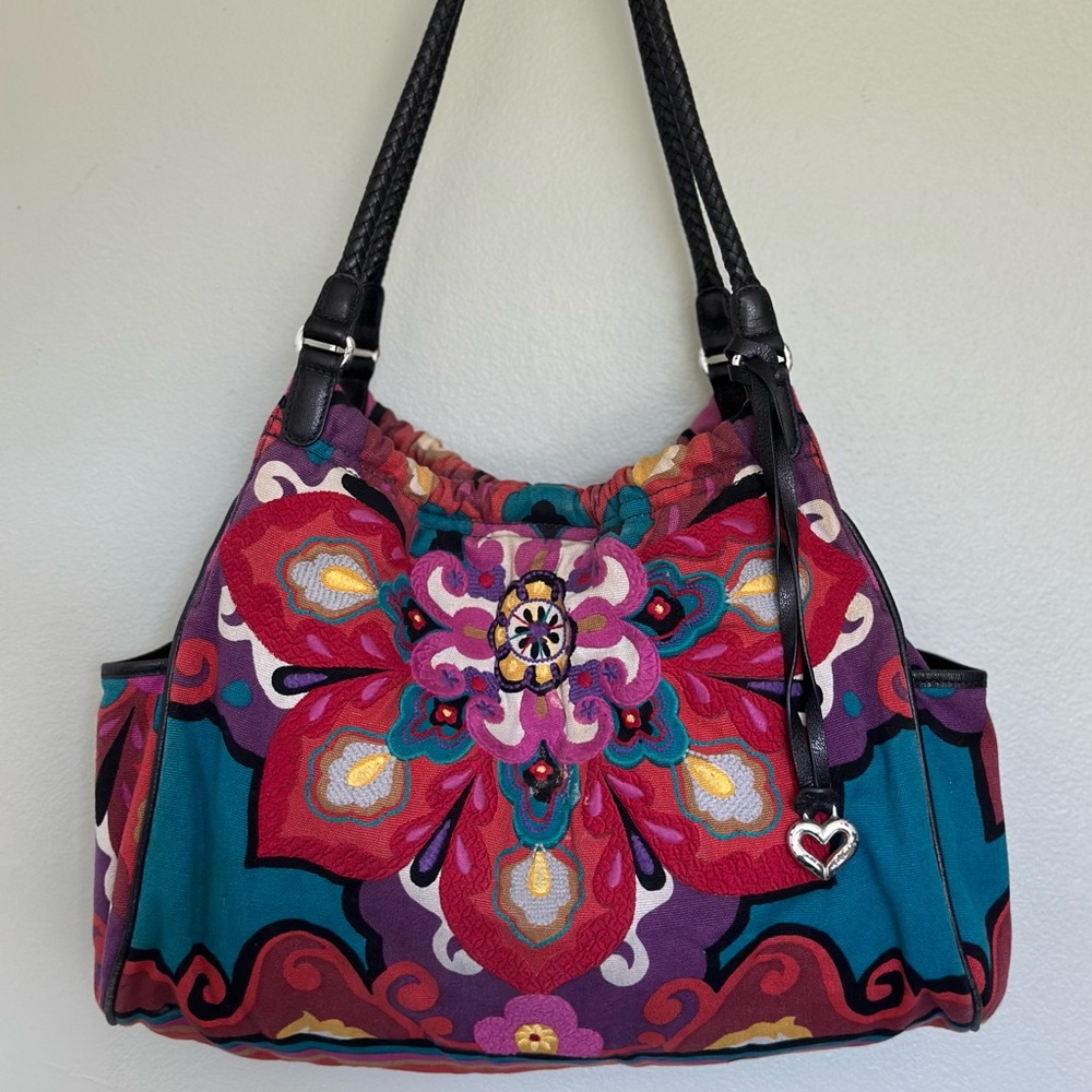Brighton Multicolor Floral Shoulder Bag
